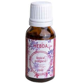 Hebda, olejek eteryczny z dzikiego oregano, 15 ml - zdjęcie produktu