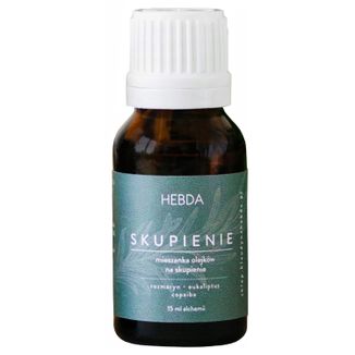 Hebda, mieszanka olejków eterycznych Skupienie, 15 ml - zdjęcie produktu