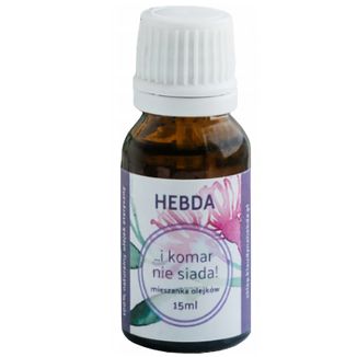 Hebda, mieszanka olejków eterycznych Komar nie siada, 15 ml - zdjęcie produktu