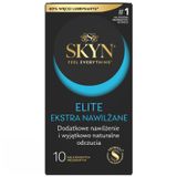 Unimil Skyn Elite Extra Lubricated, prezerwatywy nielateksowe, dodatkowo nawilżane, 10 sztuk - miniaturka zdjęcia produktu