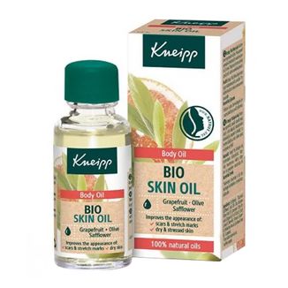 Kneipp Bio Skin Oil, olejek do ciała, grejpfrut, szafran, oliwa, 20 ml - zdjęcie produktu