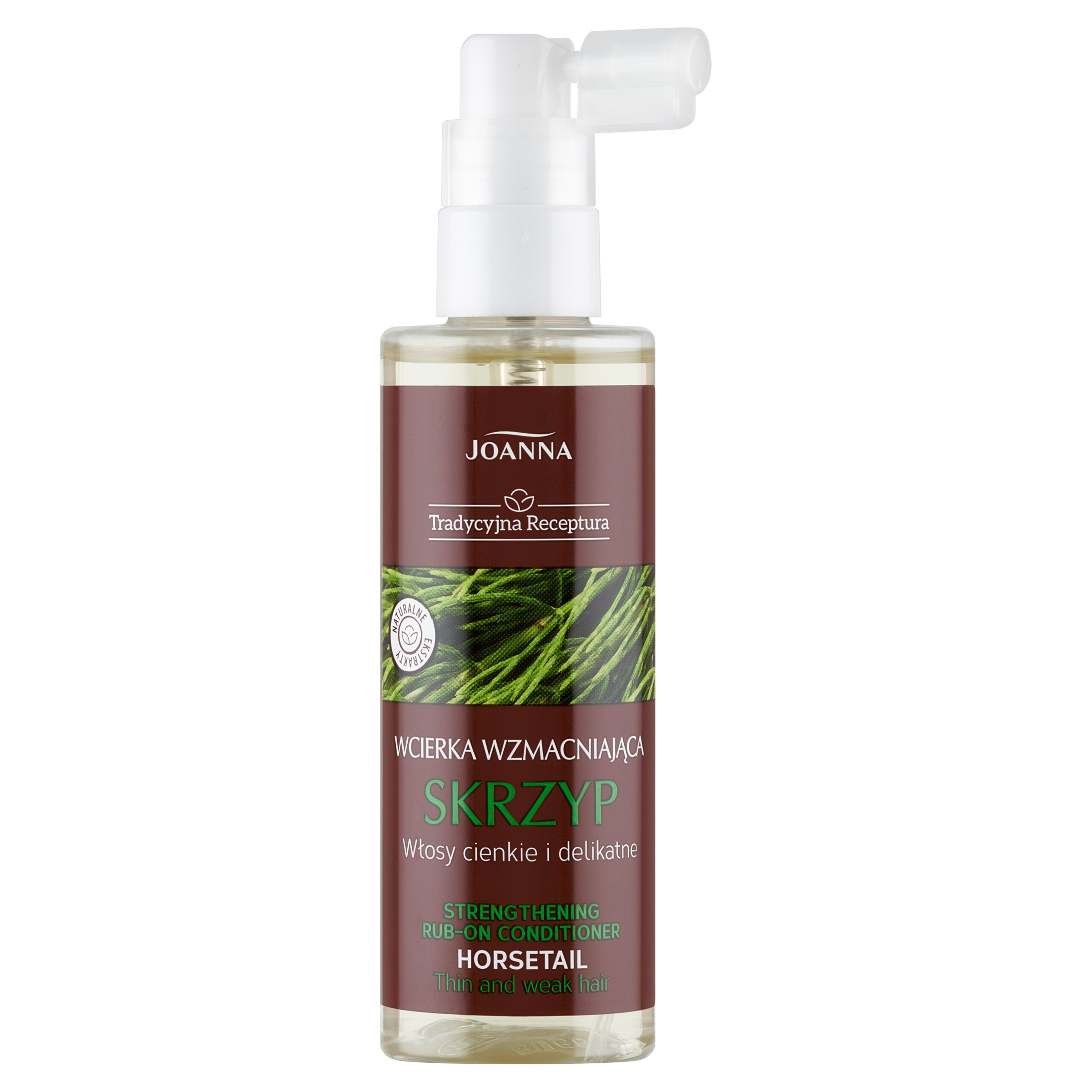 Nieznana Joanna Tradycyjna Receptura Skrzyp, Haarkur stärkend für die Kopfhaut, Haar fein und sanft, 100 ml — Inhaltsstoffe und Bewertung