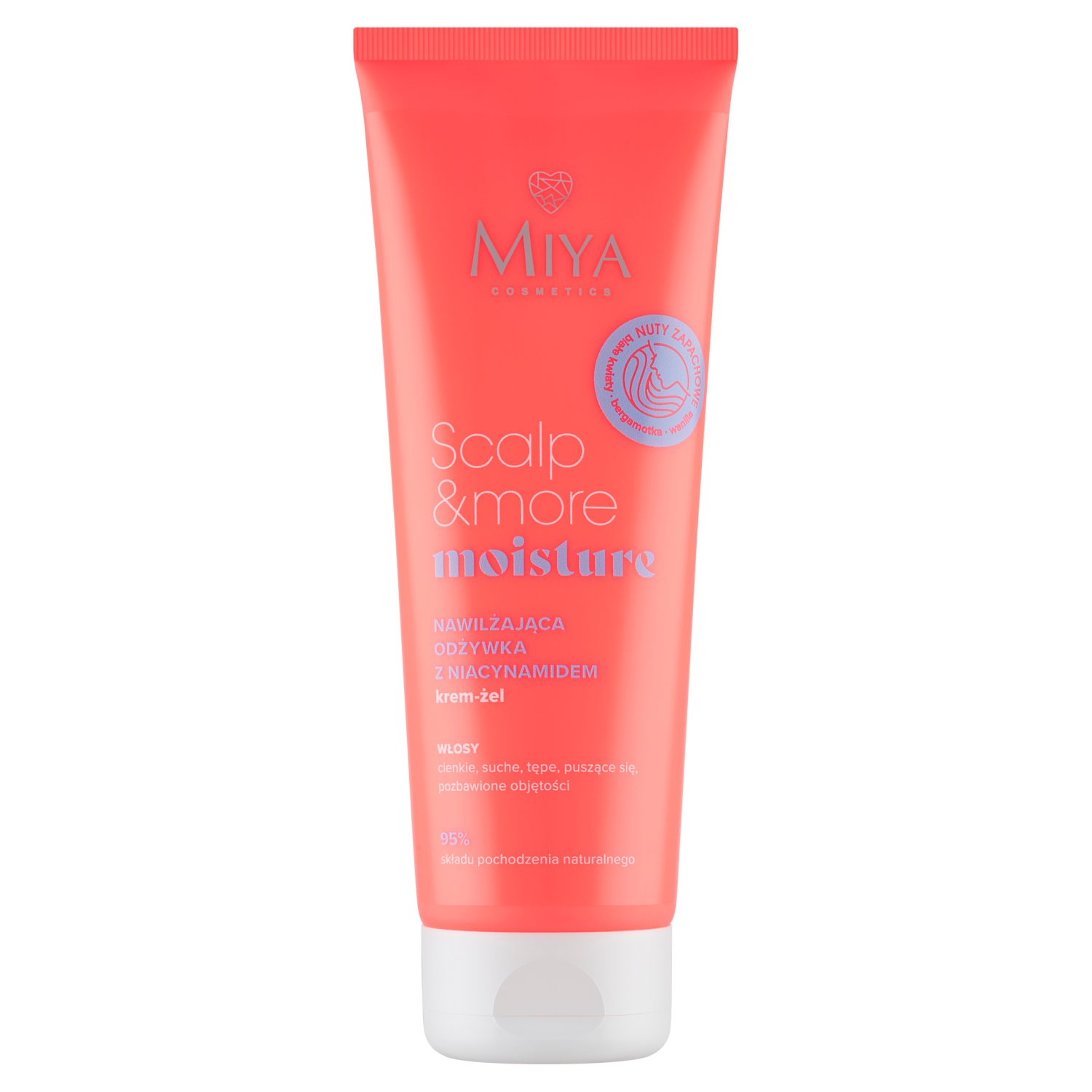 Nieznana Miya Scalp&more Moisture, nawilżająca odżywka z niacynamidem, 200 ml — Składniki i ocena