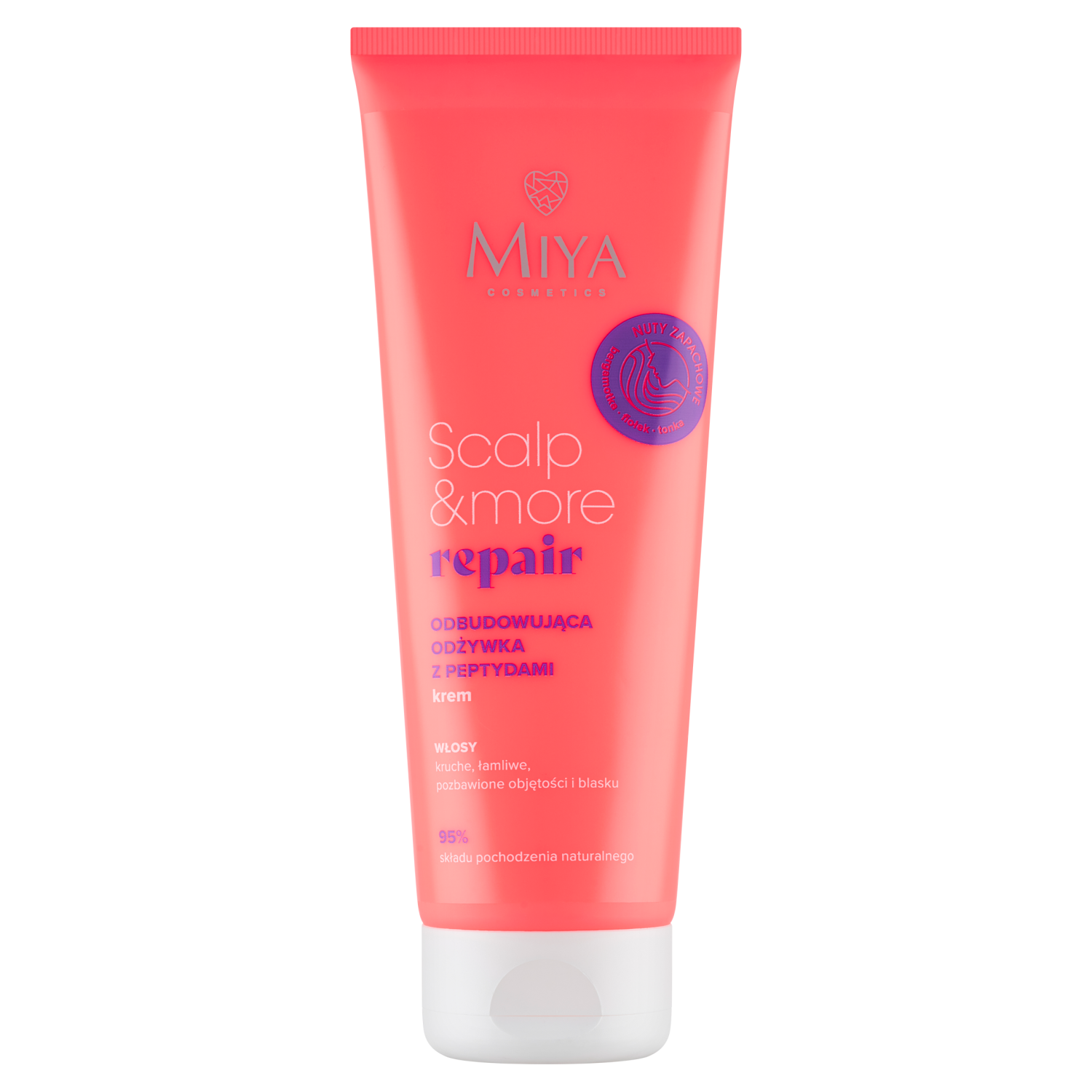 Nieznana Miya Scalp&more Repair, odbudowująca odżywka z peptydami, 200 ml — Składniki i ocena
