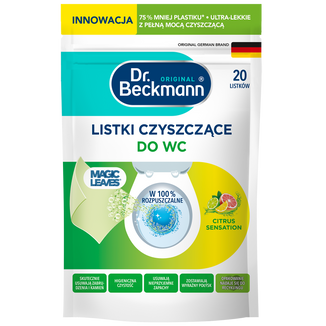 Dr Beckmann, listki czyszczące do WC, Citrus Sensation, 20 sztuk - zdjęcie produktu