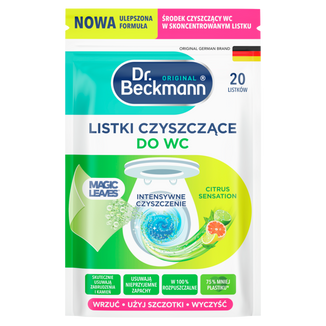 Dr Beckmann, listki czyszczące do WC, Citrus Sensation, 20 sztuk - zdjęcie produktu