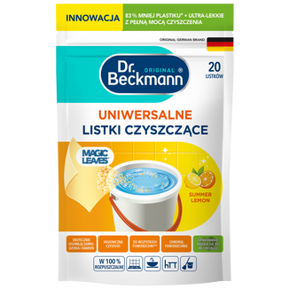 Dr. Beckmann, listki czyszczące, uniwersalne, Summer Lemon, 20 sztuk - zdjęcie produktu