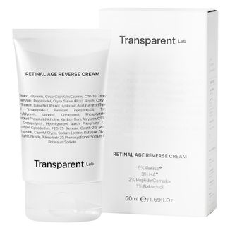 Transparent Lab Retinal Age Reverse Cream, przeciwstarzeniowy krem do twarzy z retinalem, 50 ml - zdjęcie produktu