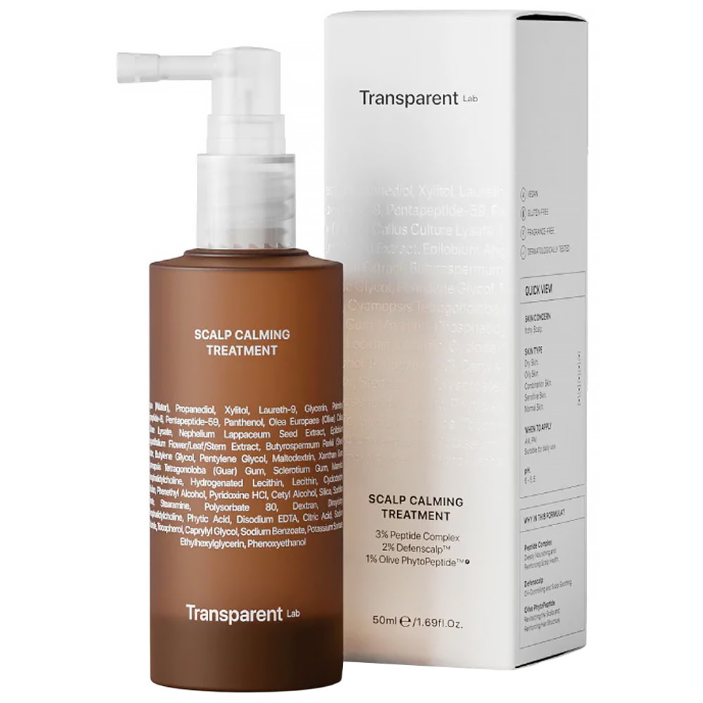 Transparent Lab Transparent Lab Calming treatment, Kur beruhigend für das Haar, 50 ml — Inhaltsstoffe und Bewertung
