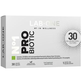 Lab One No 1 ProBiotic, 30 kapsułek - zdjęcie produktu