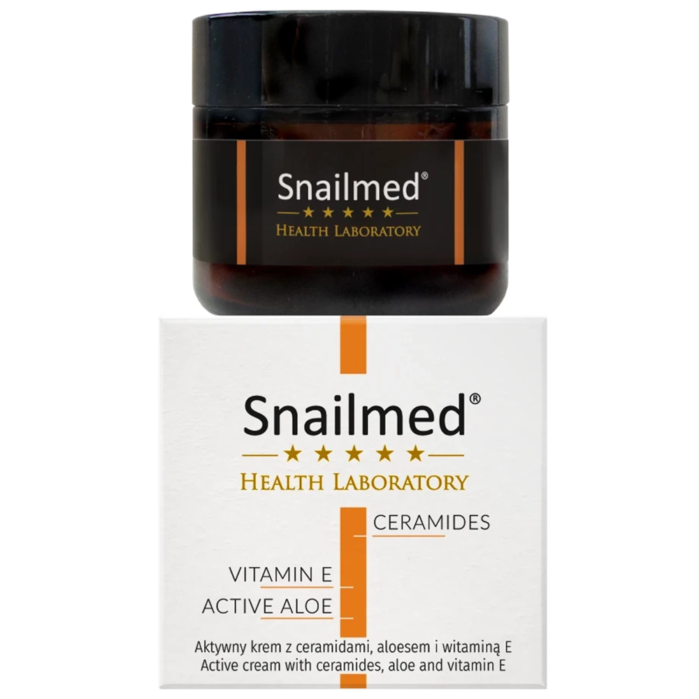 Nieznana Snailmed, lipoaktywny krem pielęgnacyjno-normalizujący, 30 ml