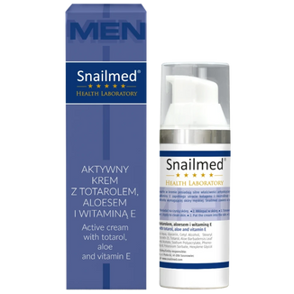 Snailmed, lipoaktywny normalizujący krem dla mężczyzn, 30 ml - zdjęcie produktu