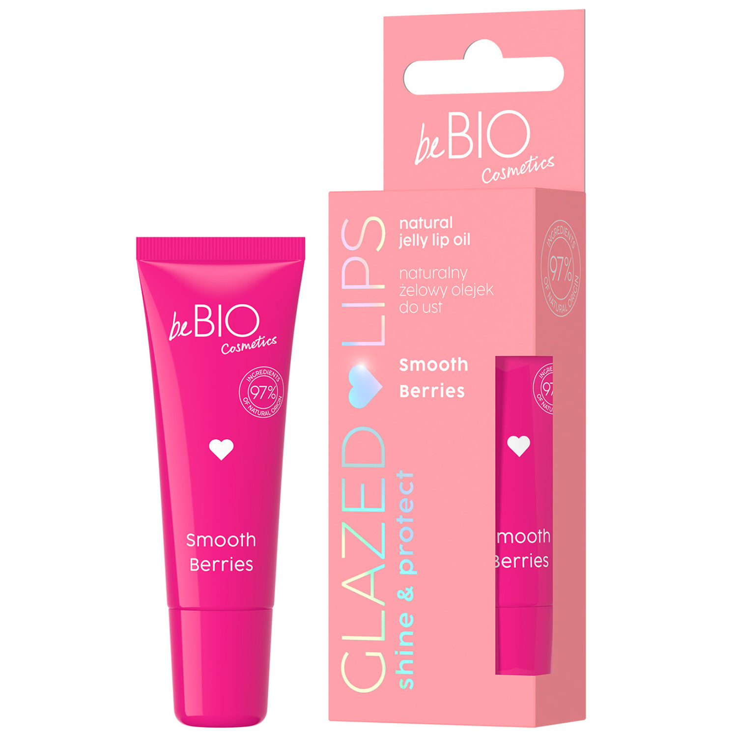 beBIO Ewa Chodakowska beBIO Cosmetics, żelowy olejek do ust, smooth berries, 10 ml
