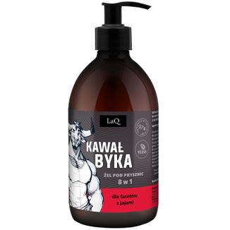 LaQ, żel pod prysznic 8w1, Kawał Byka, 500 ml - zdjęcie produktu