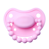 Luu Kids, smoczek uspokajający, pozycjonujący, silikonowy, Pink A Boo, 3-6 miesięcy, 1 sztuka - miniaturka zdjęcia produktu