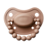 Luu Kids, smoczek uspokajający, pozycjonujący, silikonowy, Milk Hazelnut, od 6. miesiąca, 1 sztuka - miniaturka  zdjęcia produktu