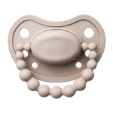 Luu Kids, smoczek uspokajający, 0-3 miesiące, pozycjonujący, silikonowy, Sand Storm, 1 sztuka USZKODZONE OPAKOWANIE - miniaturka zdjęcia produktu