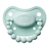 Luu Kids, smoczek uspokajający, pozycjonujący, silikonowy, Vivid Mint, od 6. miesiąca, 1 sztuka - miniaturka zdjęcia produktu