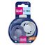 Lovi Prime, smoczek uspokajający, 6-18 miesięcy, silikonowy, dynamiczny, Baby Blue/Blue, 2 sztuki USZKODZONE OPAKOWANIE - miniaturka  zdjęcia produktu