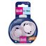 Lovi Prime, smoczek uspokajający, 6-18 miesięcy, silikonowy, dynamiczny, Lilac/Violet, 2 sztuki - miniaturka 2 zdjęcia produktu