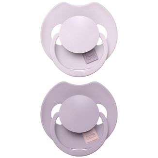 Lovi Prime, smoczek uspokajający, od 18 miesiąca, silikonowy, dynamiczny, Lilac/Violet, 2 sztuki - zdjęcie produktu