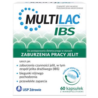 Multilac IBS, 60 kapsułek - zdjęcie produktu