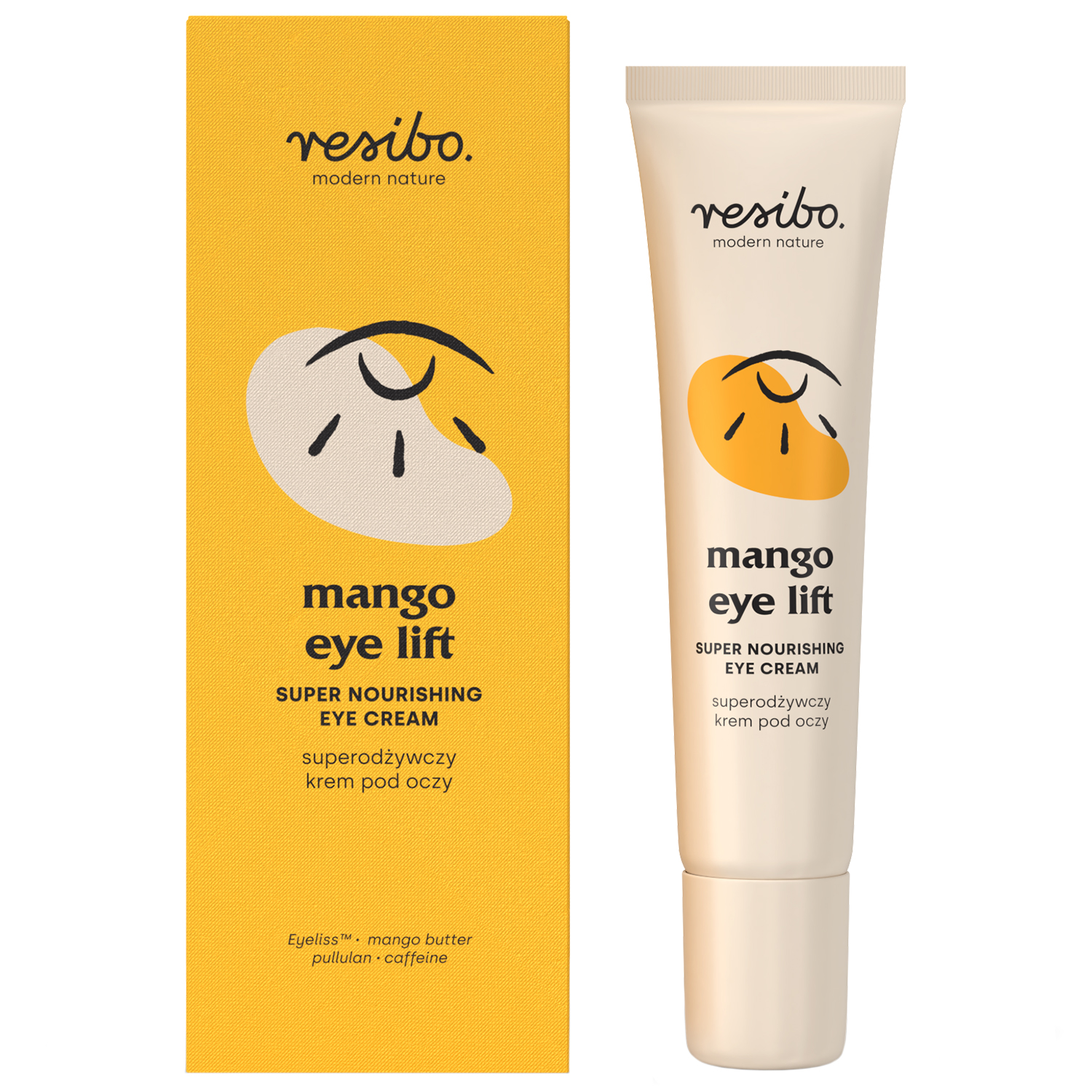 Resibo Resibo Mango Eye Lift, superodżywczy krem pod oczy, 15 ml