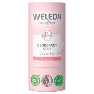 Weleda, dezodorant w sztyfcie dla skóry wrażliwej, bez alkoholu, 50 g - zdjęcie produktu