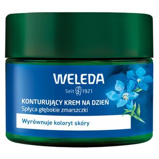 Weleda, konturujący krem na dzień z goryczką letnią i szarotką alpejską, 40 ml - zdjęcie produktu