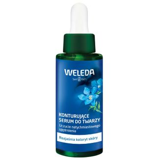 Weleda, konturujące serum do twarzy z goryczką letnią i szarotką alpejską, 30 ml - zdjęcie produktu