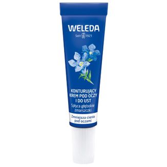 Weleda, konturujący krem pod oczy i do ust z goryczką letnią i szarotką alpejską, 10 ml - zdjęcie produktu