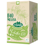 EkoFamily Bio Melisa, ekologiczna herbatka ziołowa, 1,75 g x 20 saszetek USZKODZONE OPAKOWANIE - miniaturka zdjęcia produktu