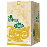 EkoFamily Bio Rumianek, ekologiczna herbatka ziołowa, 1,75 g x 20 saszetek USZKODZONE OPAKOWANIE - miniaturka zdjęcia produktu
