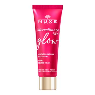 Zestaw Nuxe Merveillance Lift Glow, rozświetlający krem liftingujący, 50 ml + krem liftingujący pod oczy, 15 ml - zdjęcie produktu