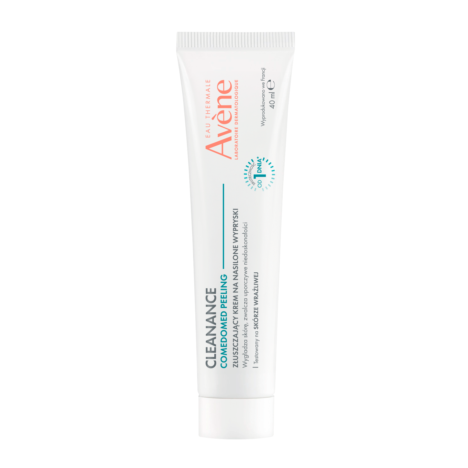 Avene Avene Cleanance Comedomed Peeling, złuszczający krem na nasilone wypryski, 40 ml