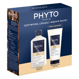 Zestaw Phyto Nutrition, szampon, 250 ml + odżywka, 175 ml - zdjęcie produktu