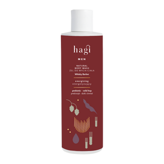 Hagi Whisky Barber, żel do mycia ciała, energetyzujący, 300 ml - zdjęcie produktu