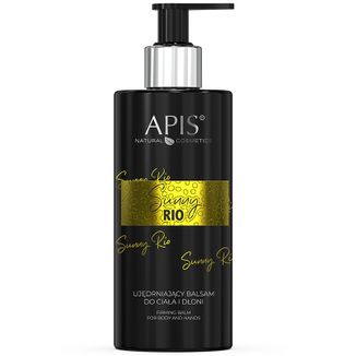 Apis Sunny Rio, ujędrniający balsam do ciała i dłoni, 300 ml - zdjęcie produktu