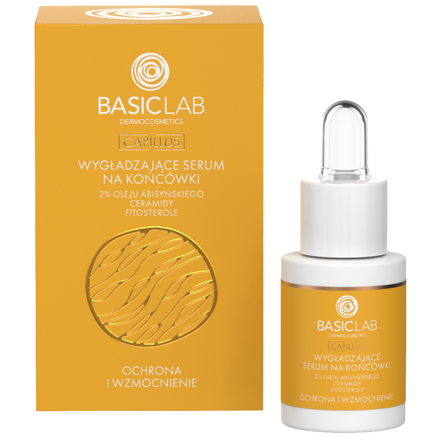 BasicLab Capillus, glättend serum für Spitzen, 15 ml