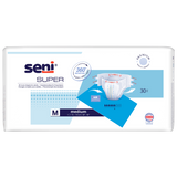 Seni Super, pieluchomajtki, Medium, 75-110 cm, 30 sztuk - miniaturka zdjęcia produktu