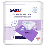 Seni Super Plus, pieluchomajtki, Small, 55-80 cm, 10 sztuk - miniaturka zdjęcia produktu