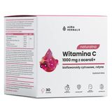 Aura Herbals Naturalna witamina C 1000 mg z aceroli, 30 saszetek - miniaturka zdjęcia produktu