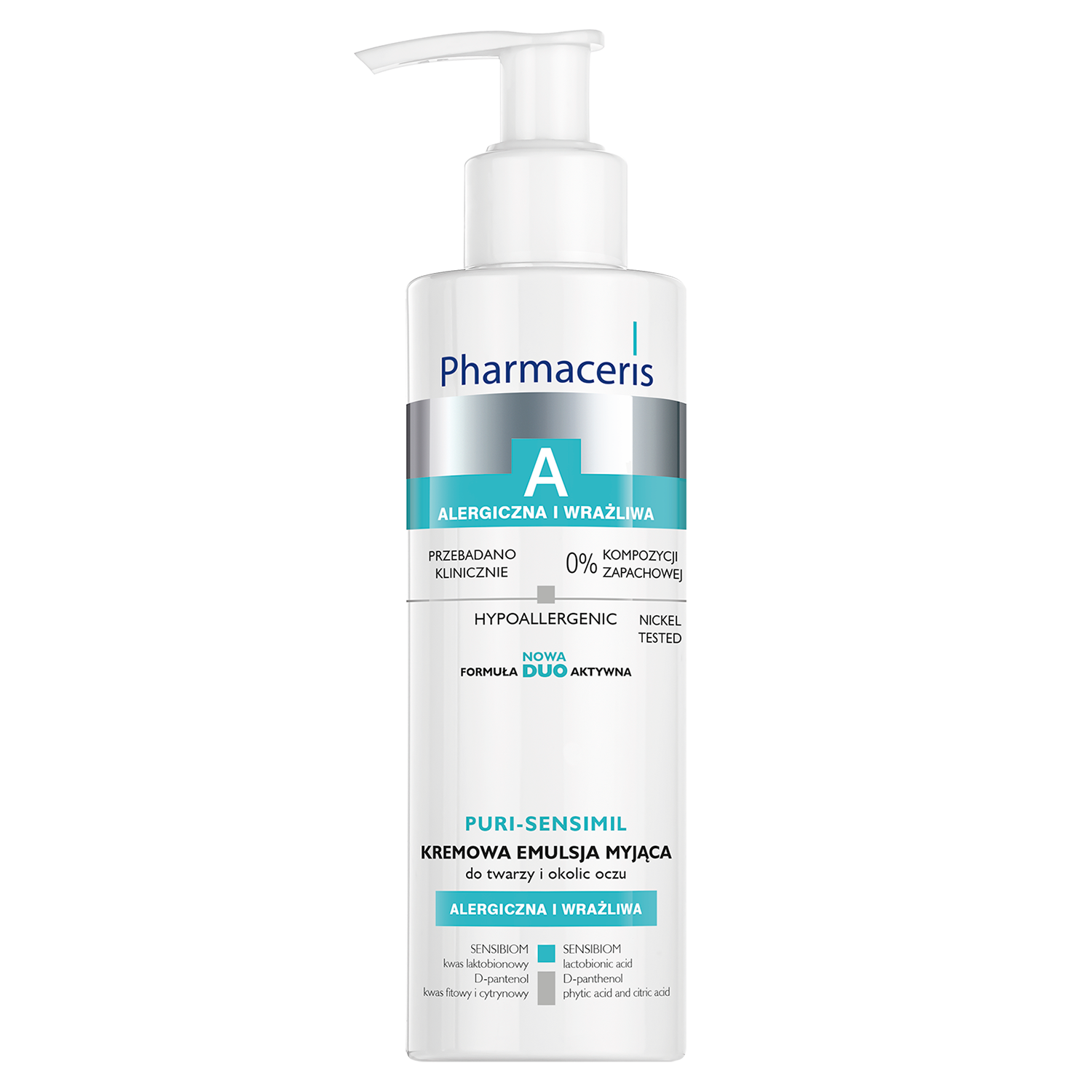 Pharmaceris Pharmaceris A Puri-Sensimil, cremig Emulsion reinigend für das Gesicht und Augenpartie, 190 ml — Inhaltsstoffe und Bewertung