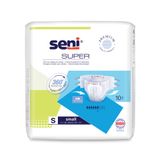 Seni Super, pieluchomajtki, Small, 55-80 cm, 10 sztuk  - miniaturka zdjęcia produktu