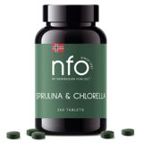 NFO Spirulina & Chlorella, 260 tabletek - miniaturka zdjęcia produktu