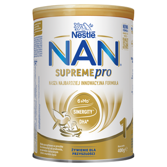 Nestle NAN Supremepro 1 HMO, mleko początkowe dla niemowląt od urodzenia, 400 g - zdjęcie produktu