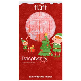 Fluff Raspberry, czekolada do kąpieli, 160 g - zdjęcie produktu