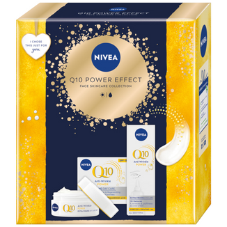 Zestaw Nivea Q10 Power Effect, krem na dzień, 50 ml + krem pod oczy, 15 ml - zdjęcie produktu