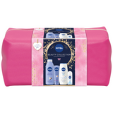 Zestaw Nivea Beauty Collection, mleczko do ciała, 250 ml + krem do rąk, 100 ml + żel pod prysznic, 250 ml + antyperspirant roll-on, 50 ml + kosmetyczka gratis - miniaturka zdjęcia produktu