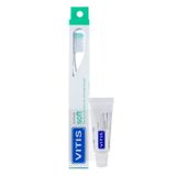 Vitis Soft, szczoteczka do zębów, miękka, 1 sztuka + pasta do zębów, 15 ml - miniaturka zdjęcia produktu
